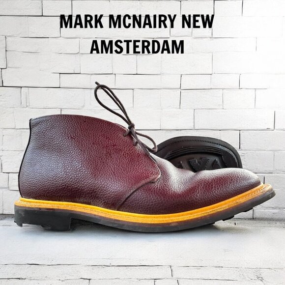 Mark Mcnairy New Amsterdam Pebble Brown Chukka Boots - Picture 1 of 8